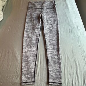 Mono B Speckled Black and White Leggings